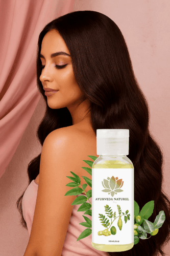 Favorise la pousse, fortifie les racines, dompte les frisottis. Pour des cheveux longs, brillants et en pleine santé.