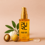 Huile capillaire nourrissante Ayurveda Naturel – brillance et réparation des cheveux secs et abîmés