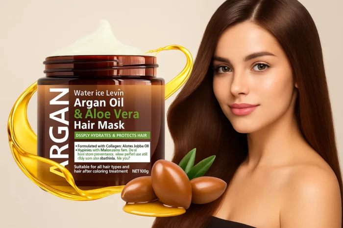 Soin nourrissant collagène et kératine pour cheveux secs et abîmés